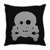 Skull Ghost Throw Pillow