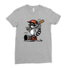 oh no Ladies Fitted T-Shirt