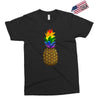 rainbow pineaplle Exclusive T-shirt