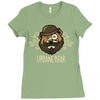 urbane bear Ladies Fitted T-Shirt
