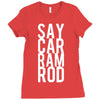 say car ram rod Ladies Fitted T-Shirt