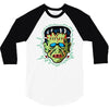 vintage frankenstein mask 3/4 Sleeve Shirt