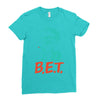 b Ladies Fitted T-Shirt