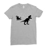 noel dinosaur Ladies Fitted T-Shirt