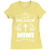 I Am One Blessed Mimi Ladies Fitted T-Shirt