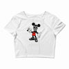 mickey mouse la face cachee en Crop Top