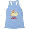 chicken permission Racerback Tank