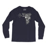 girl butterfly head Long Sleeve Shirts
