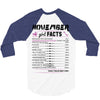 November Girl Facts Sagittarius 3/4 Sleeve Shirt