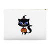 witch cat Accessory Pouches