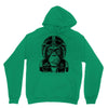 monkey in the motorcycle Unisex Hoodie