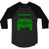defender land rover 3/4 Sleeve Shirt