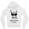 no drama llama Zipper Hoodie