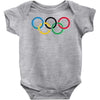 olympic rings Baby Onesie