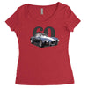 1960 ac cobra, `classic car ideal birthday gift present. Women's Triblend Scoop T-shirt