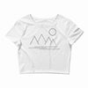 Mountains and Sun Crop Top