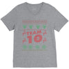 team 10 ugly christmas V-Neck Tee