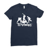 teamwork   mens funny Ladies Fitted T-Shirt