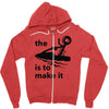 the key is to make it Zipper Hoodie