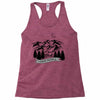 i hate people Racerback Tank