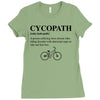 Cycopath Noun Ladies Fitted T-Shirt