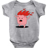 marshmallow prend feu Baby Onesie