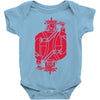 royal blues Baby Onesie