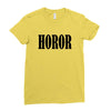 horor Ladies Fitted T-Shirt