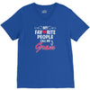 My Favorite People Call Me Gram V-Neck Tee