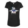 fight the puft Maternity Scoop Neck T-shirt
