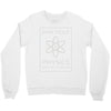 particle physics funny pun Crewneck Sweatshirt