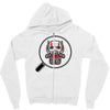 hello! i'm down here! Zipper Hoodie