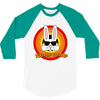 too hip to hop   bunny easter 3/4 Sleeve Shirt
