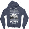 Motorcycles Poppy Zipper Hoodie