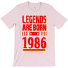 legends are born in 1986 hoodie T-Shirt