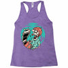 skullchain saw Racerback Tank