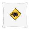 bear shark Throw Pillow