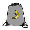 banana halfpipe Drawstring Bags