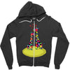Giraffe Couple T shirts Zipper Hoodie