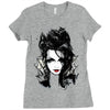 spider web Ladies Fitted T-Shirt