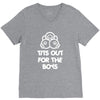 tits out for the boys V-Neck Tee
