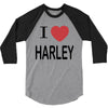 i love harley 3/4 Sleeve Shirt