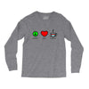 peace love coffee (2) Long Sleeve Shirts
