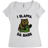 slappa da bass Women's Triblend Scoop T-shirt