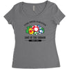 loot of the shroom Women's Triblend Scoop T-shirt