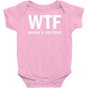 where's the food Baby Onesie