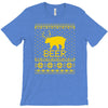 ugly sweater party beer bear funny T-Shirt
