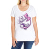 mew 2 Ladies Curvy T-Shirt