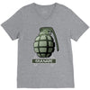 hand grenade military army V-Neck Tee