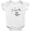where the side quest ends Baby Bodysuit